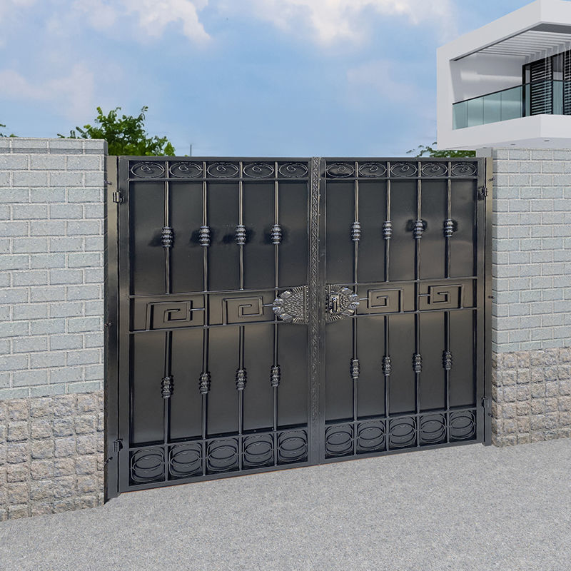 【适合农村的大门】【源头工厂】庭院防盗门别墅花园支持外铁艺简约门