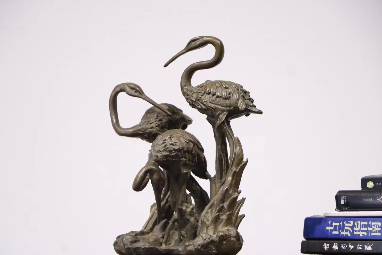 【案置～松鹤延年】(不包邮)老物件