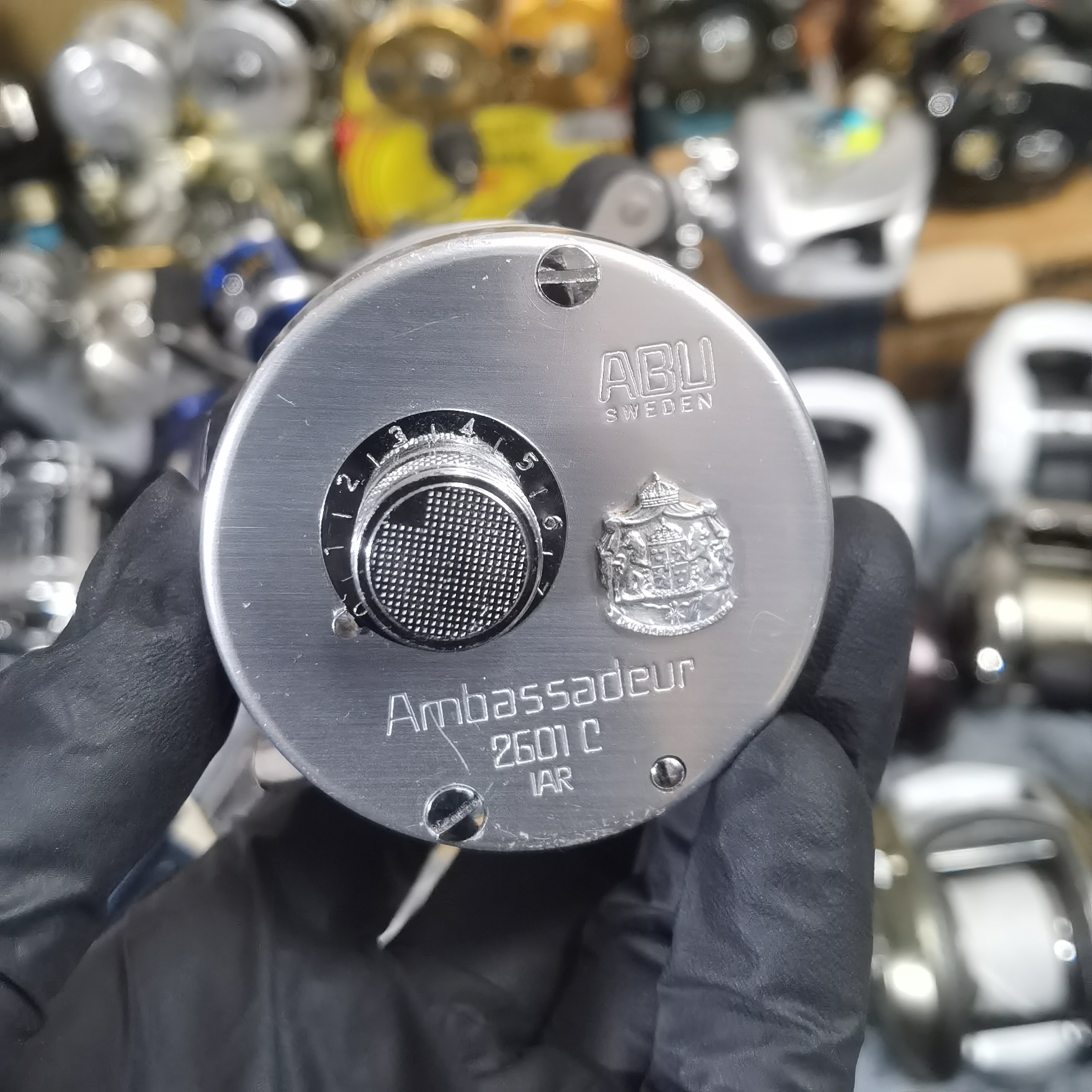 阿布ABU Garcia左手微物鼓轮2601c iar