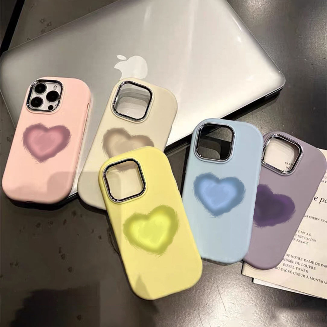 晕染星星肤感壳用苹果15手机壳iphone13/14promax防摔12/11软可爱