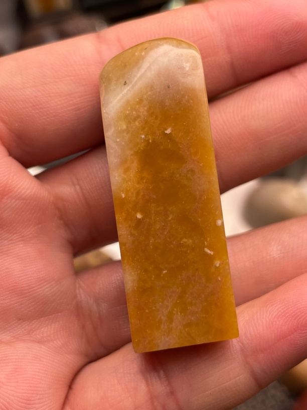 寿山品种石黄大山晶