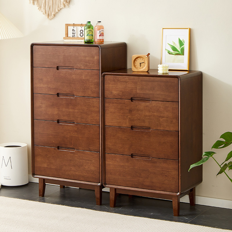 木屋记实木斗柜卧室柜多用柜简约储物柜北欧斗柜收纳柜家用抽屉式