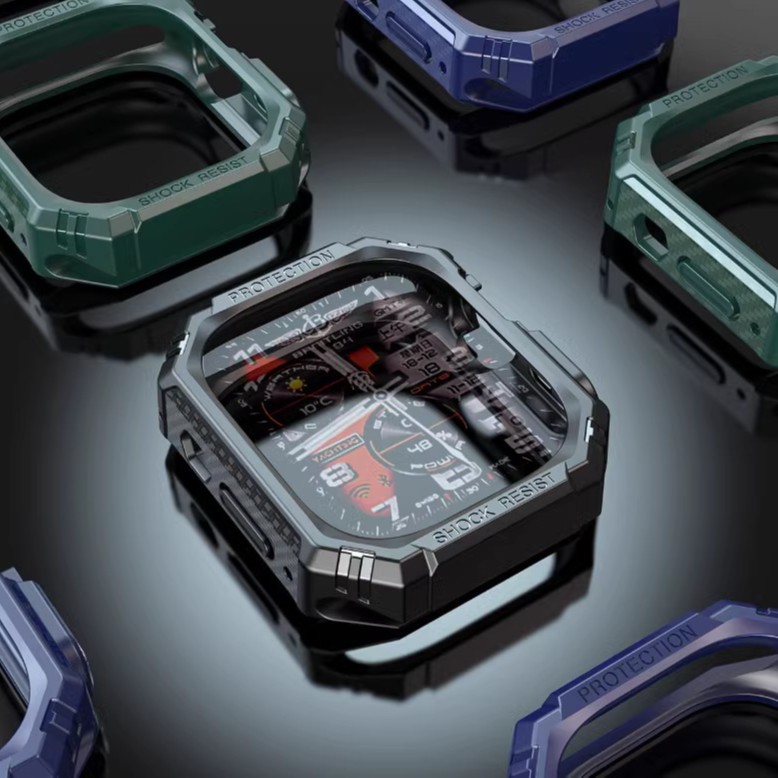 星图iwatch ultra49防摔运动保护套边框软外壳苹果手带1345678se
