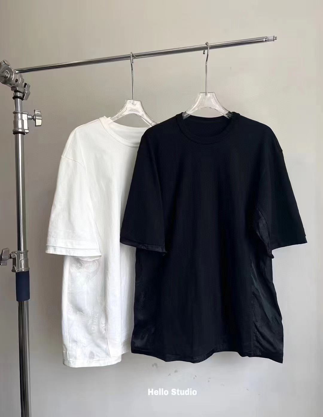 深圳hello哈锣拼接丝丝女T恤