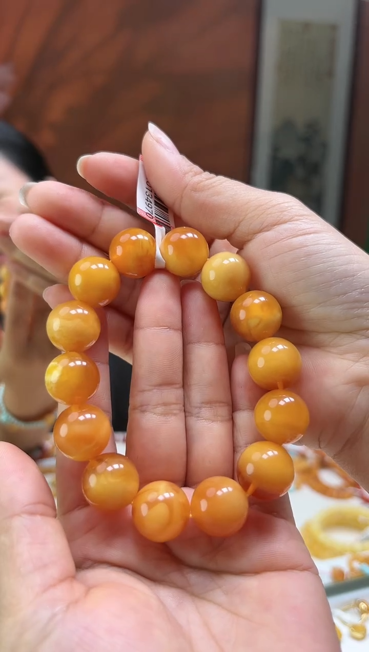 【闪购商品】蜜蜡手串未镶嵌14mm蜜蜡手串