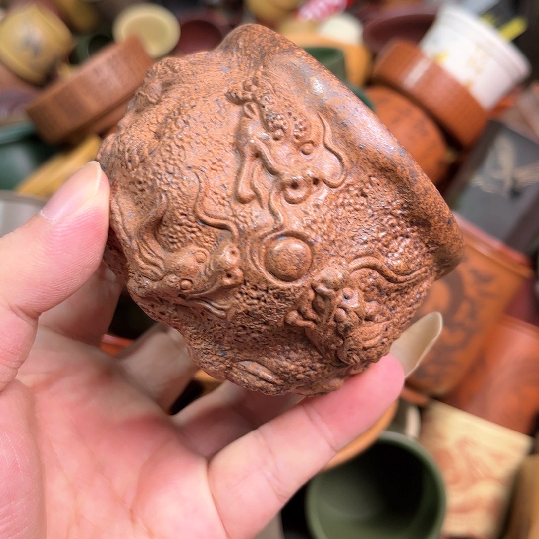 紫砂茶杯全手工紫砂主人杯