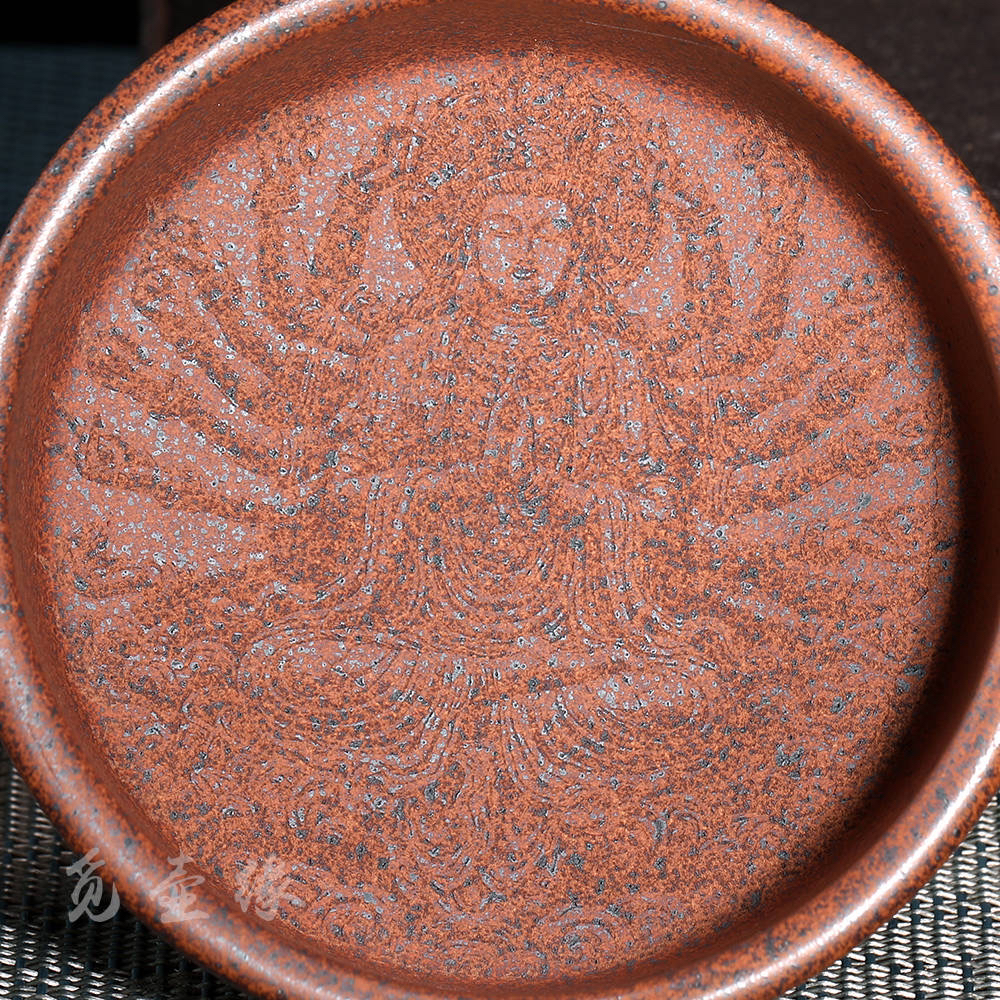 宜兴紫砂原矿龙骨金砂高温柴烧普洱杯千手观音120cc
