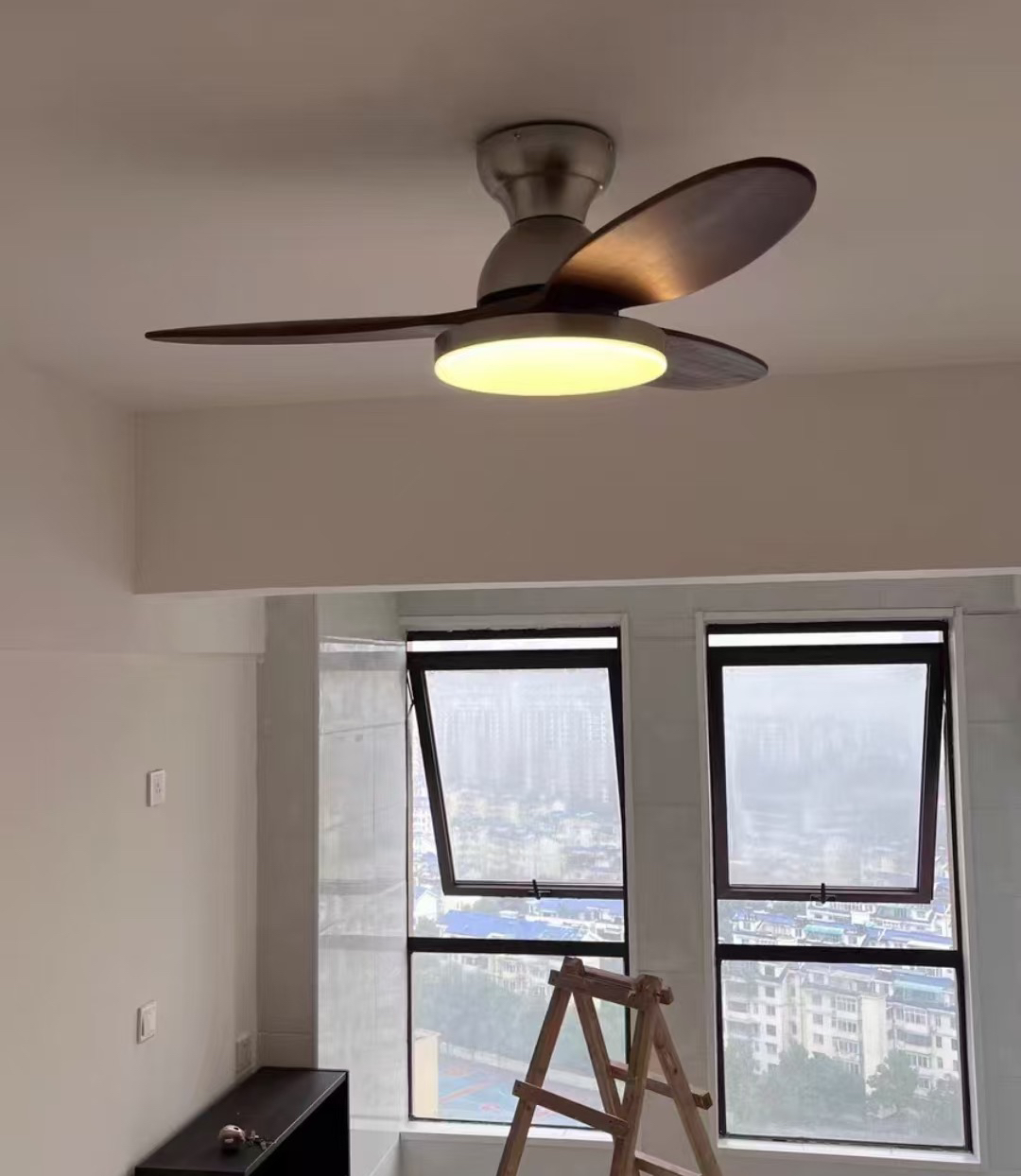 东方家～实木中古风扇大号