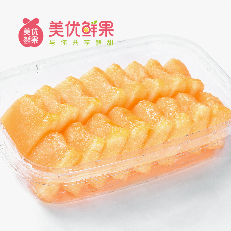 【精选盒装】哈密瓜果切约 250g