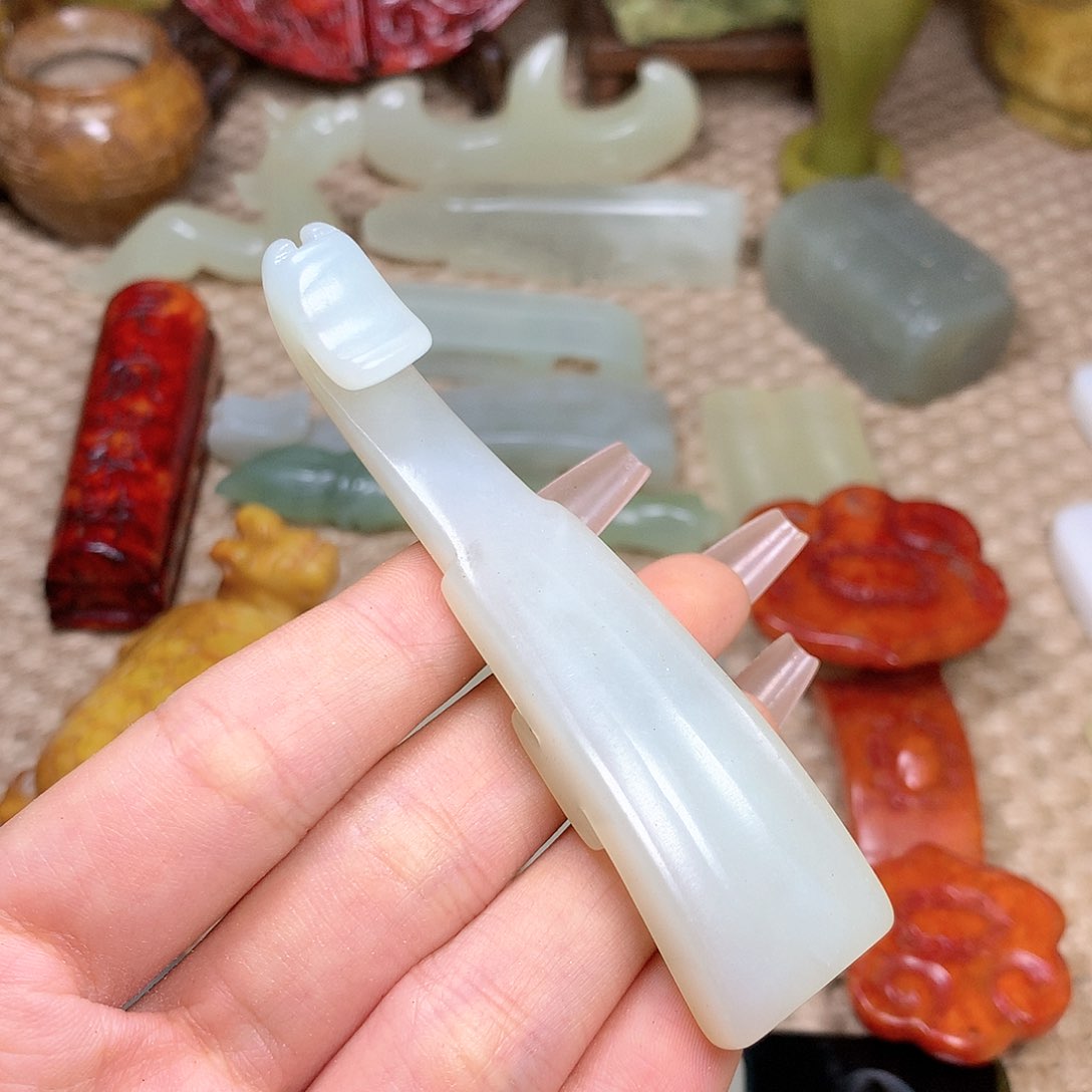 白玉菩提吊坠挂件