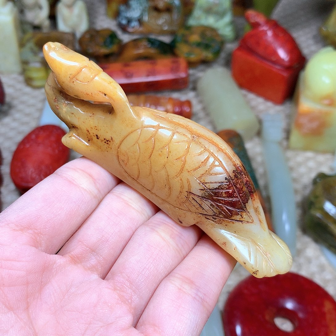 白玉菩提吊坠挂件