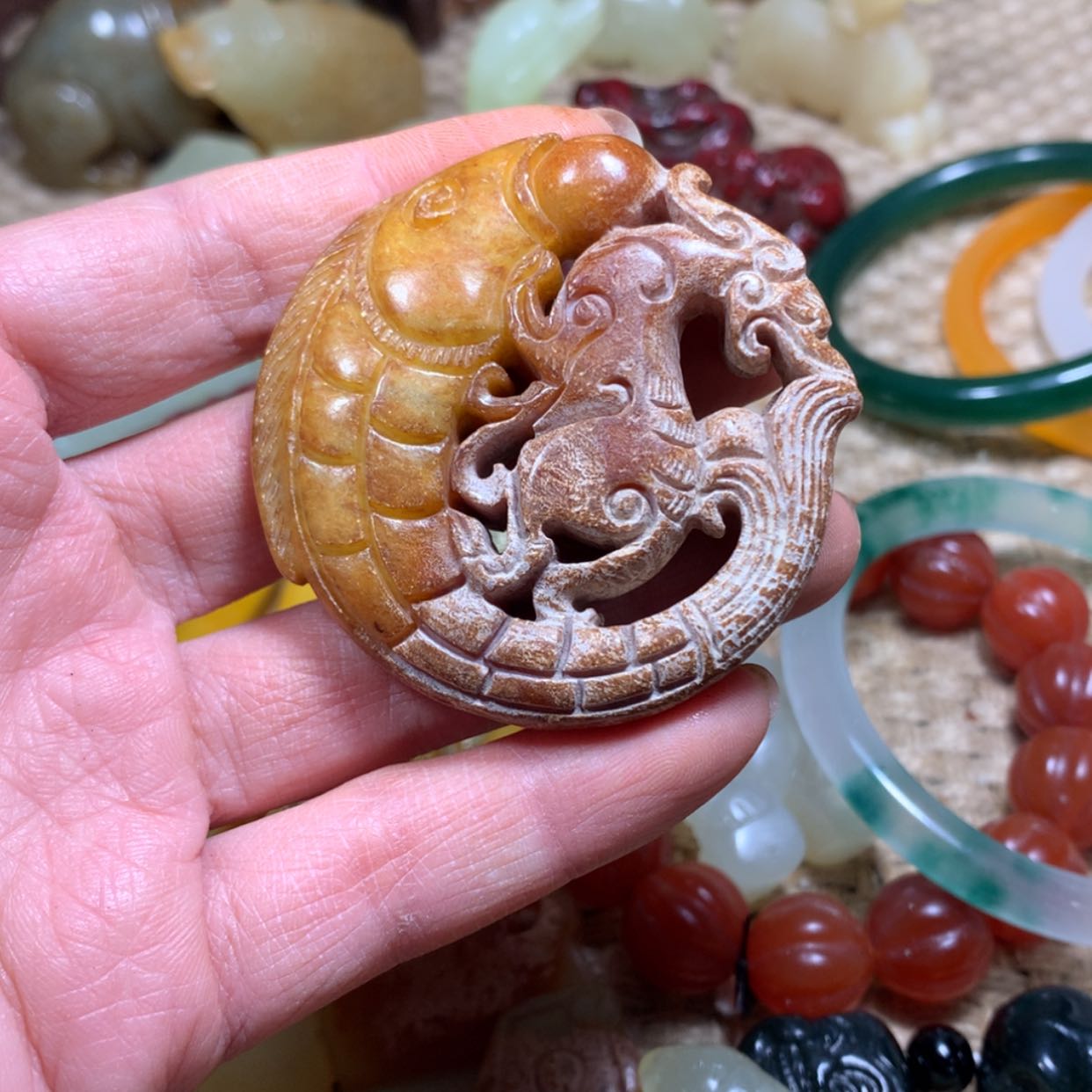 【闪购商品】白玉菩提吊坠