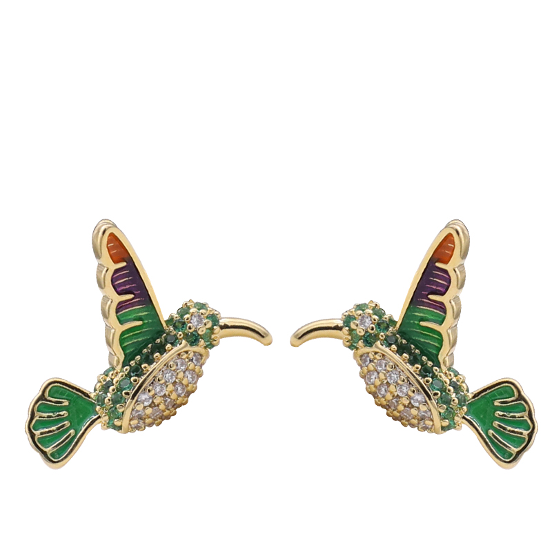 铜合金耳饰 设计师款时尚轻奢耳饰~3479