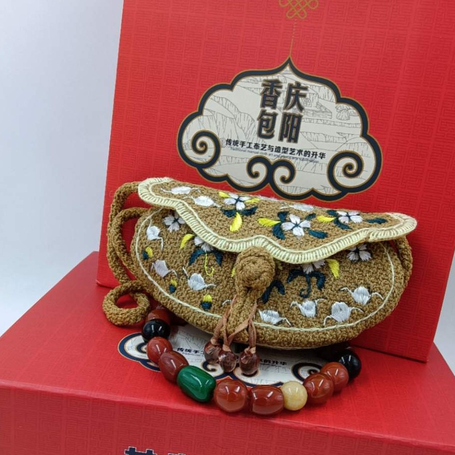 庆阳兰芳香包文创产品千岁香包中国风纯手工