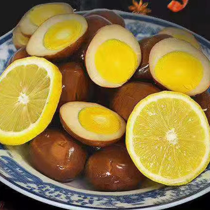 程二姐 安徽特产开袋即食下饭菜夹馍桂花醋蛋210g一包