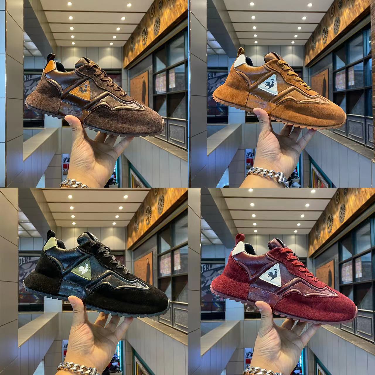 2023秋冬季时尚潮流百搭手工包底男士休闲鞋（单棉同款-皮鞋码）