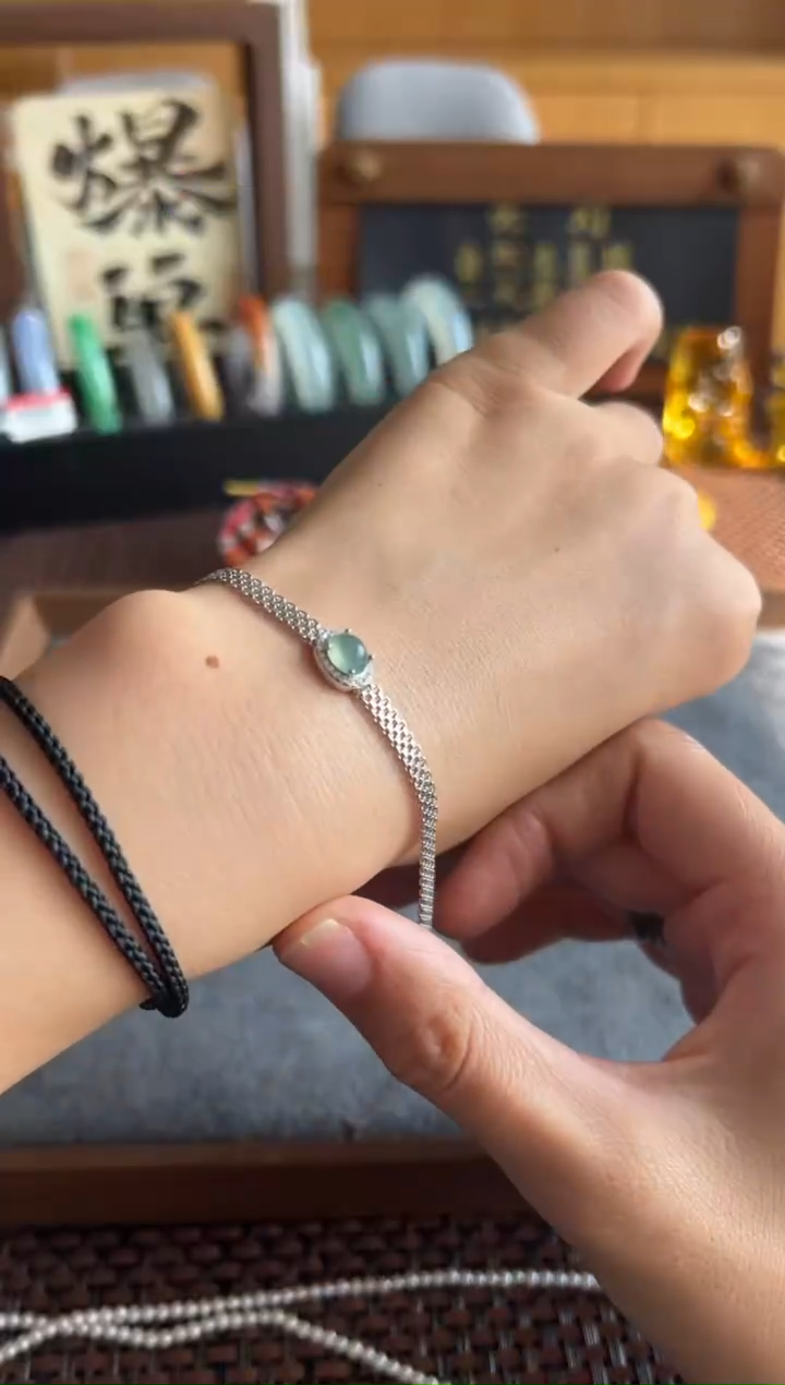 【闪购商品】翡翠手链未镶嵌103