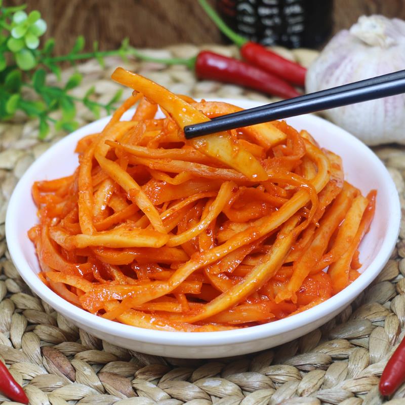 东思北_桔梗咸菜克/袋装 东北小菜朝鲜泡菜桔梗延边特产小袋笋0g