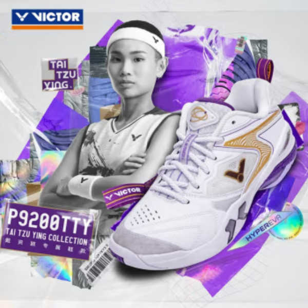 威克多VICTOR胜利羽毛球鞋戴资颖专属战靴 P9200TTY专业级羽球鞋