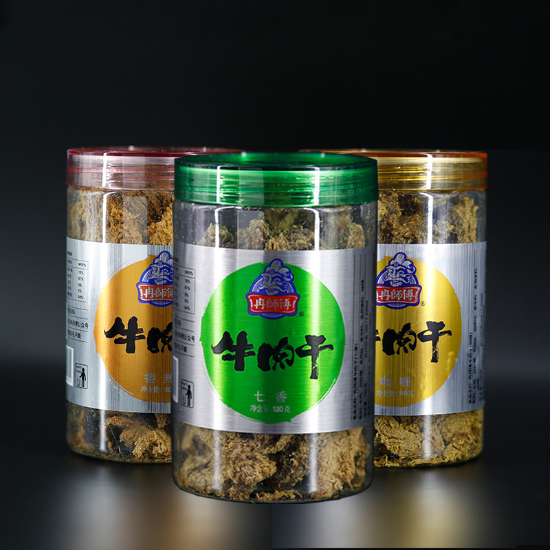 冉师傅牛肉干罐装牛肉方便万州特产