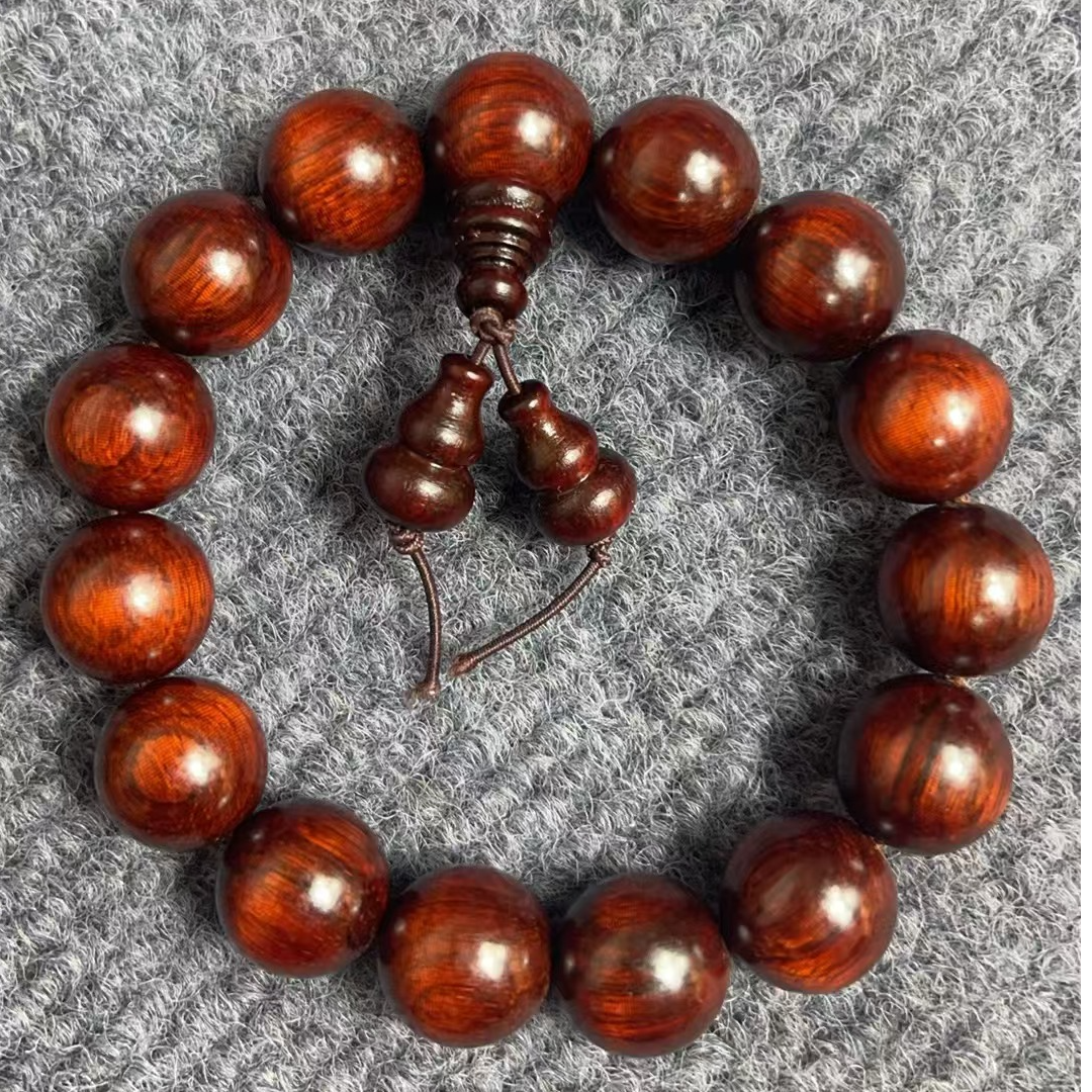 紫檀1.5/15颗木质手串