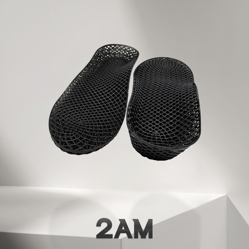 2AM· 4D科技打印足弓支撑垫 X/O形腿扁平足 儿童成人贴合脚形鞋垫