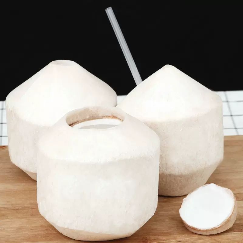 【新鲜好喝】泰国香水椰青约800g 椰子