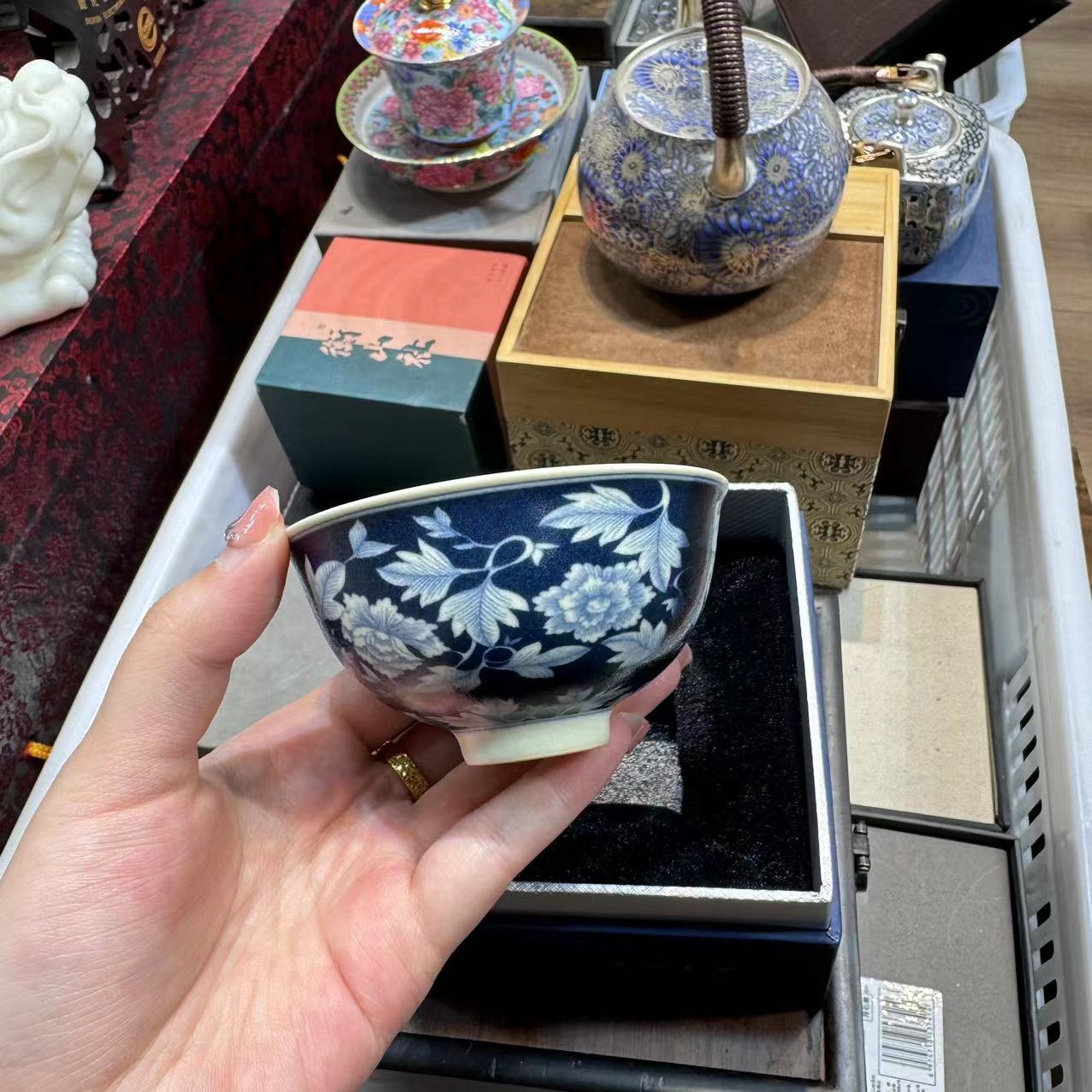 元青花满工主人杯 3613