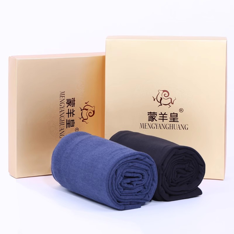 蒙羊皇【100桑蚕丝填】秋冬男女士中厚蚕丝保暖裤棉裤打底加厚温暖