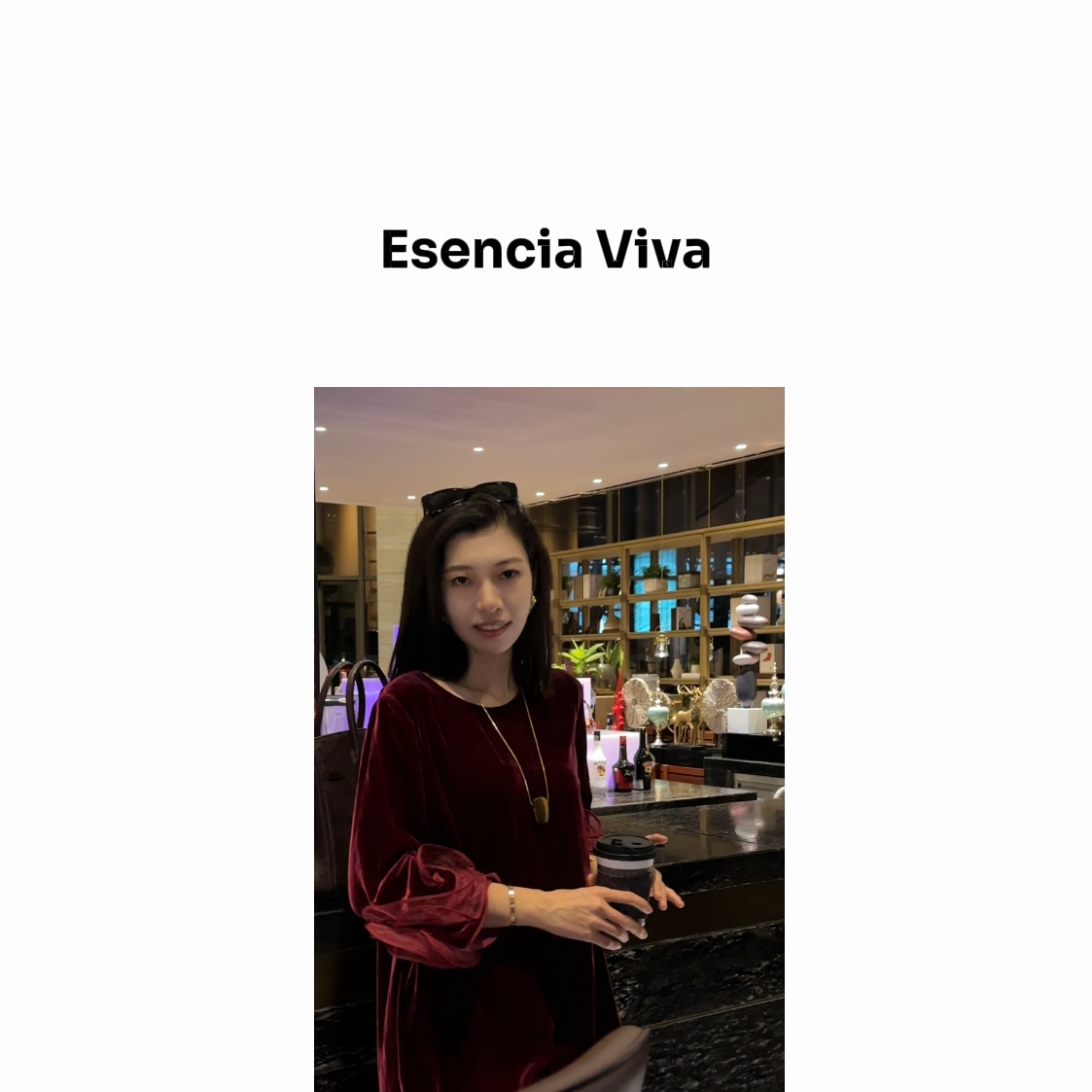 Esencia Viva.【南方庄园】100%桑蚕丝袖口玫瑰连衣裙EVQZ0183