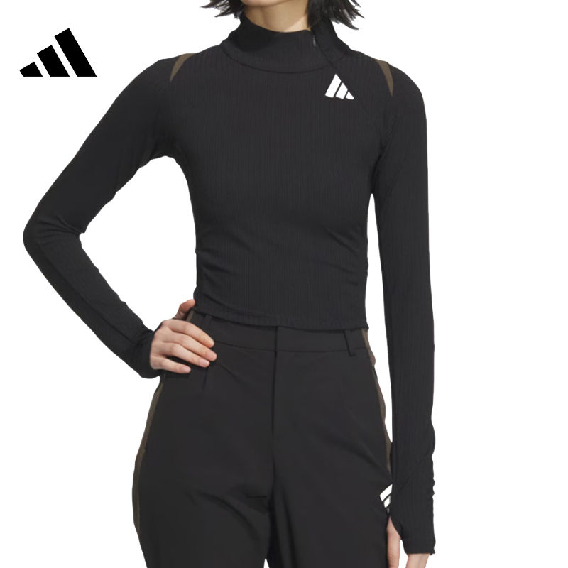 adidas阿迪达斯女子FUSTL W P LS T圆领长T恤JM2452