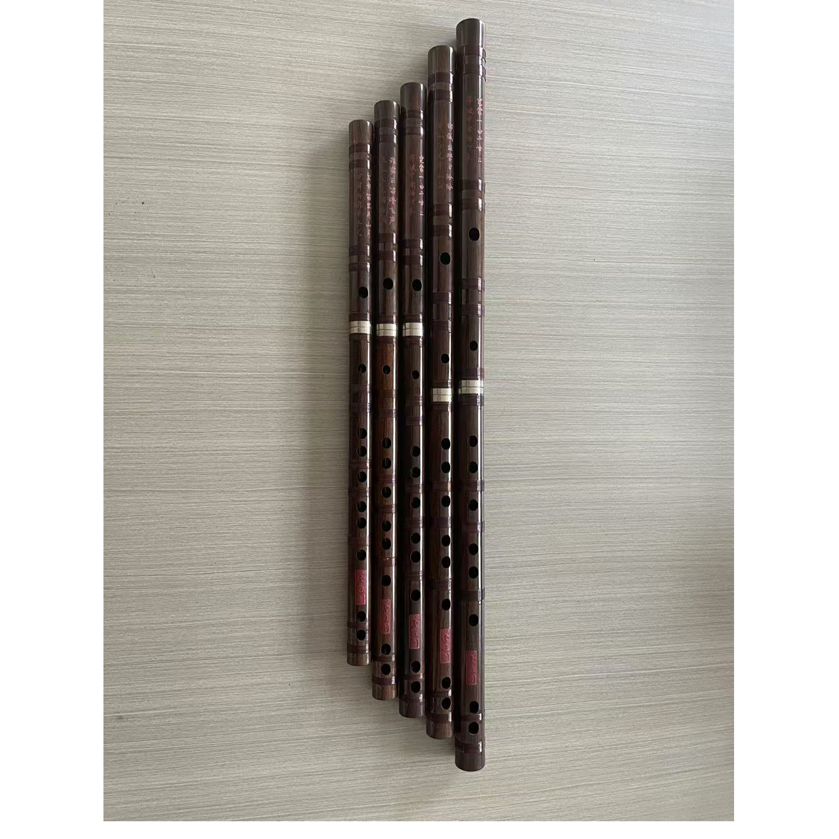 李建刚正品黄檀木笛子