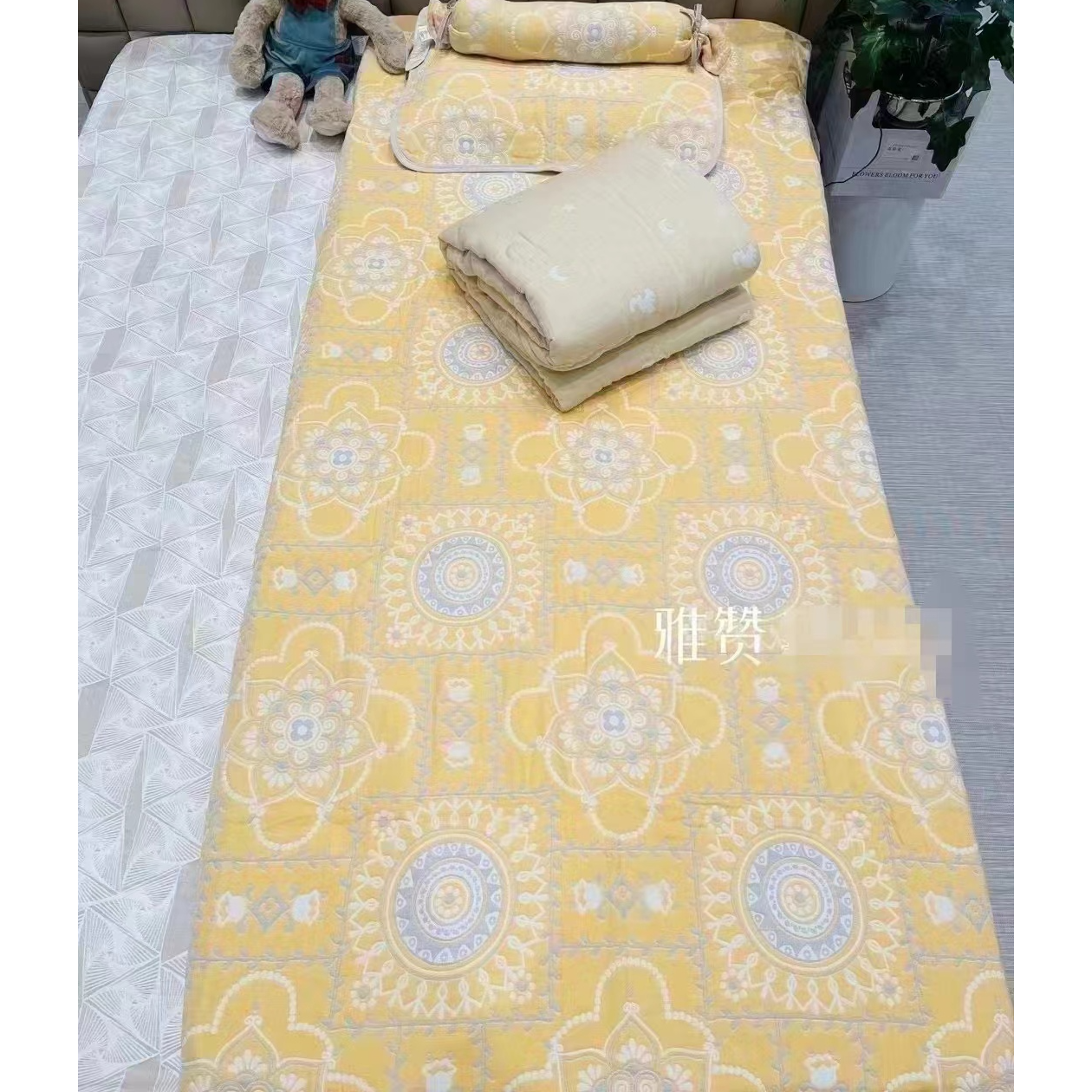 雅赞【顺丰包邮】【学生宿舍床单沙发垫100*205】平整防滑透气不跑床
