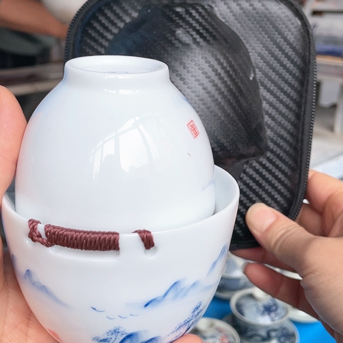 【闪购商品】青花釉下彩杯子?***?