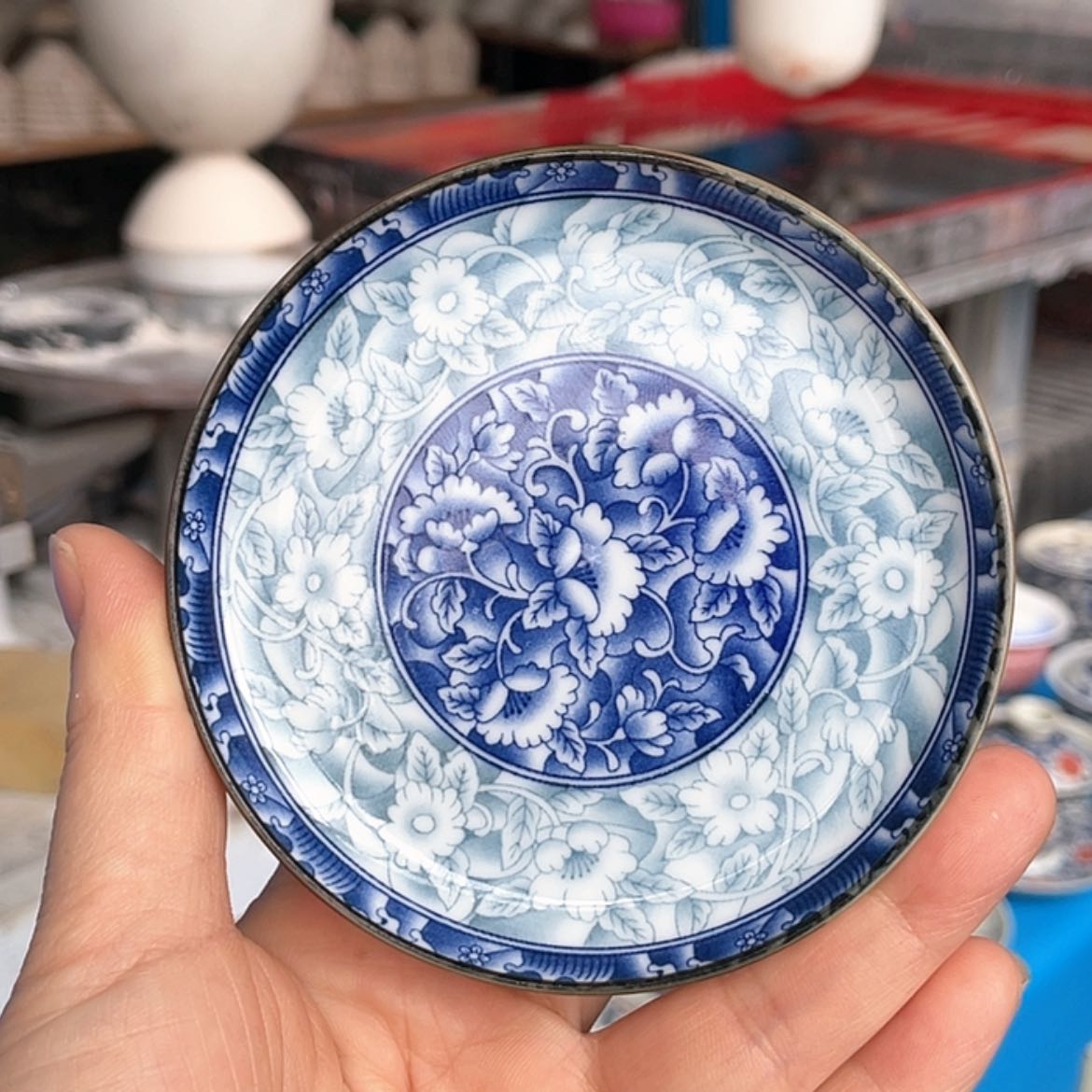 【闪购商品】青花釉下彩杯子
