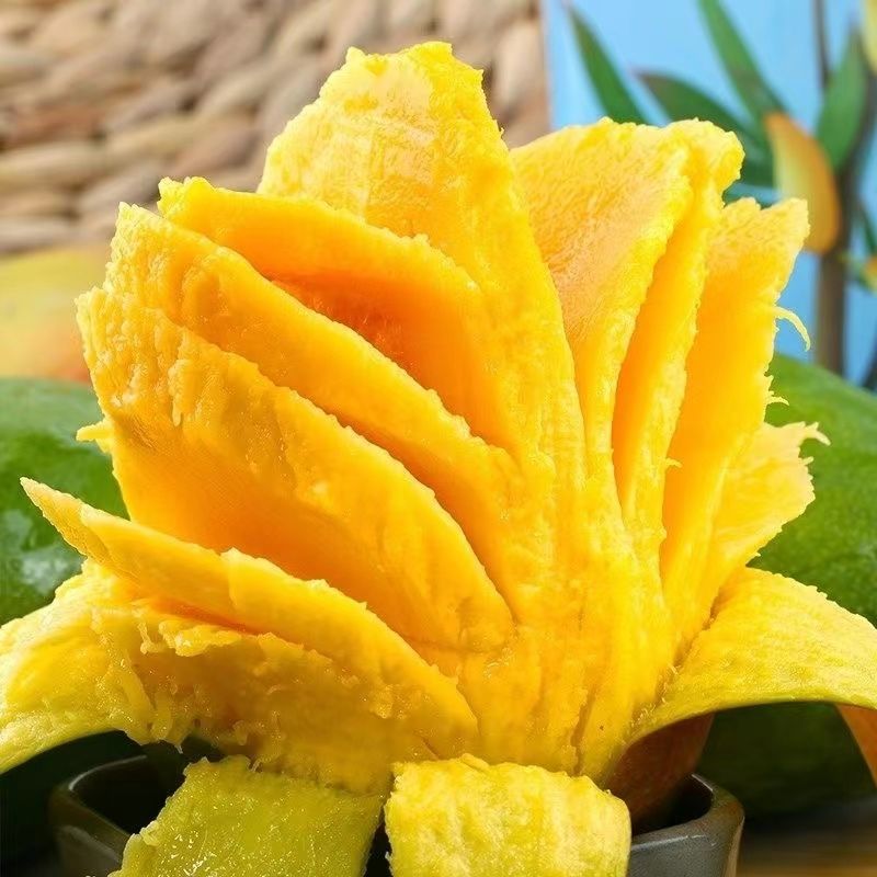 凯特芒果大芒果非金煌芒大青芒爆甜