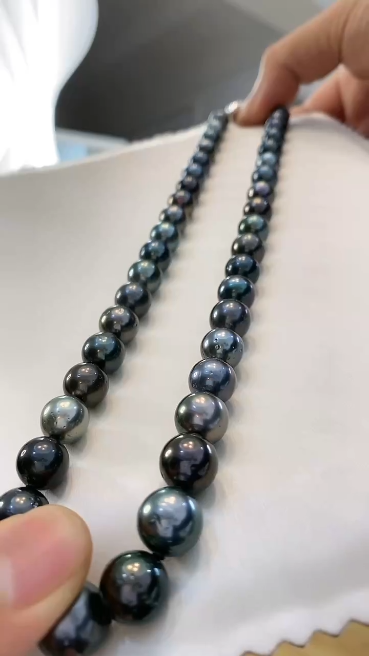 【闪购商品】海水珍珠颈饰银S925镶嵌海水 8-11