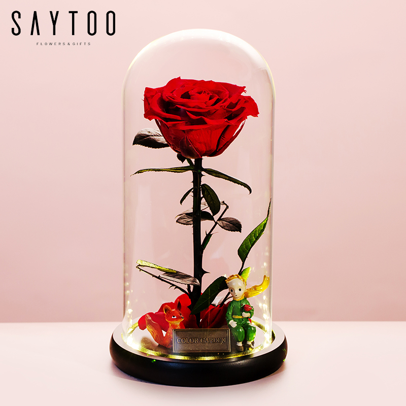 星韬小王子高级永生花玫瑰花干花束生日礼物情人节告白送女生闺蜜