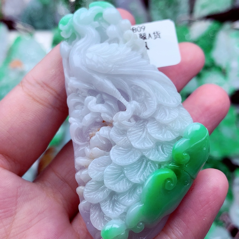 【闪购商品】翡翠挂件未镶嵌孙*