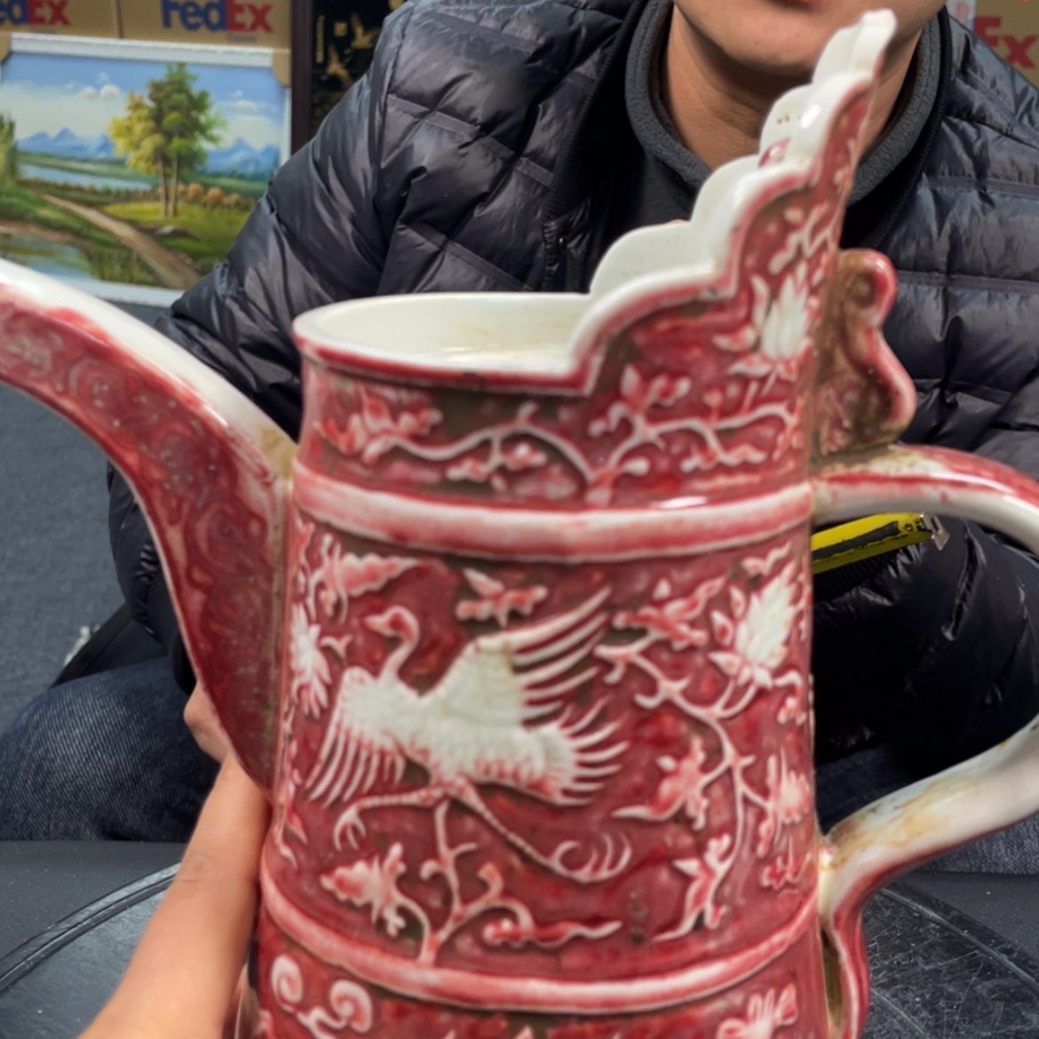 【闪购商品】瓷杯景德镇陶瓷摆件
