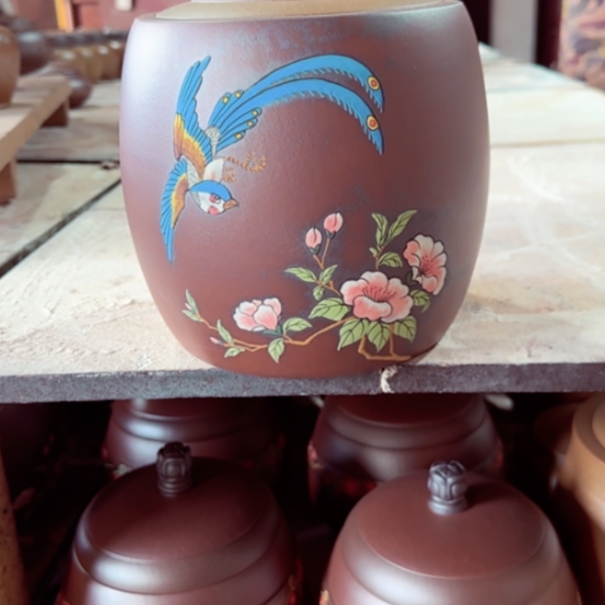 【闪购商品】紫砂茶叶罐卫**?
