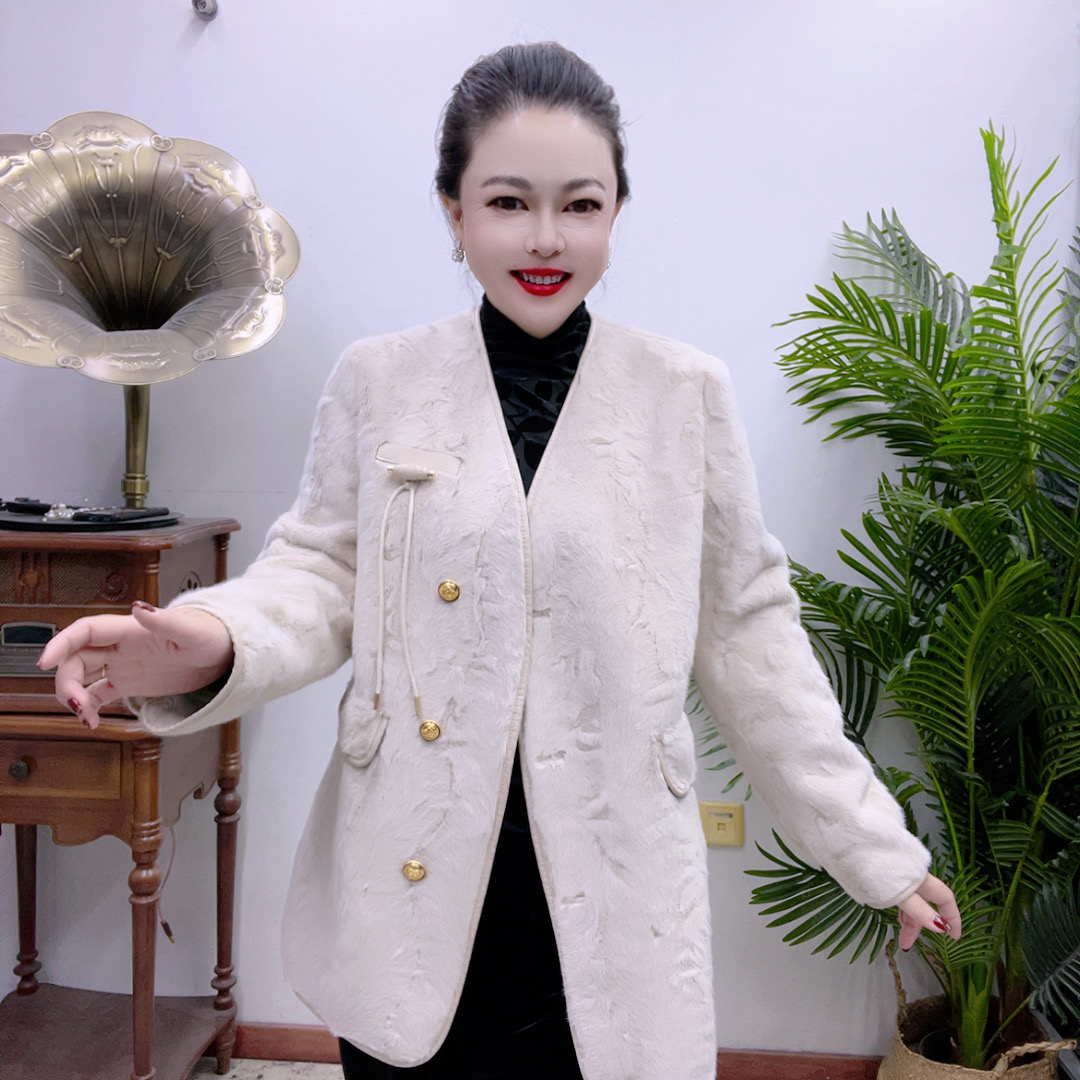 鹿皮绒高端外套7A2822