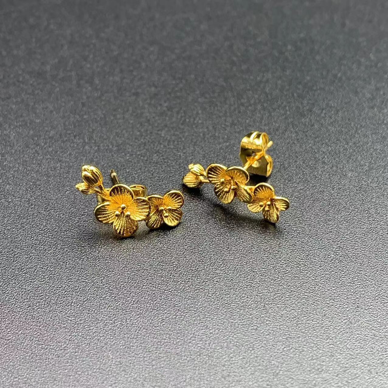 足银耳饰 【典藏臻品】时尚气质百搭耳饰JD91908