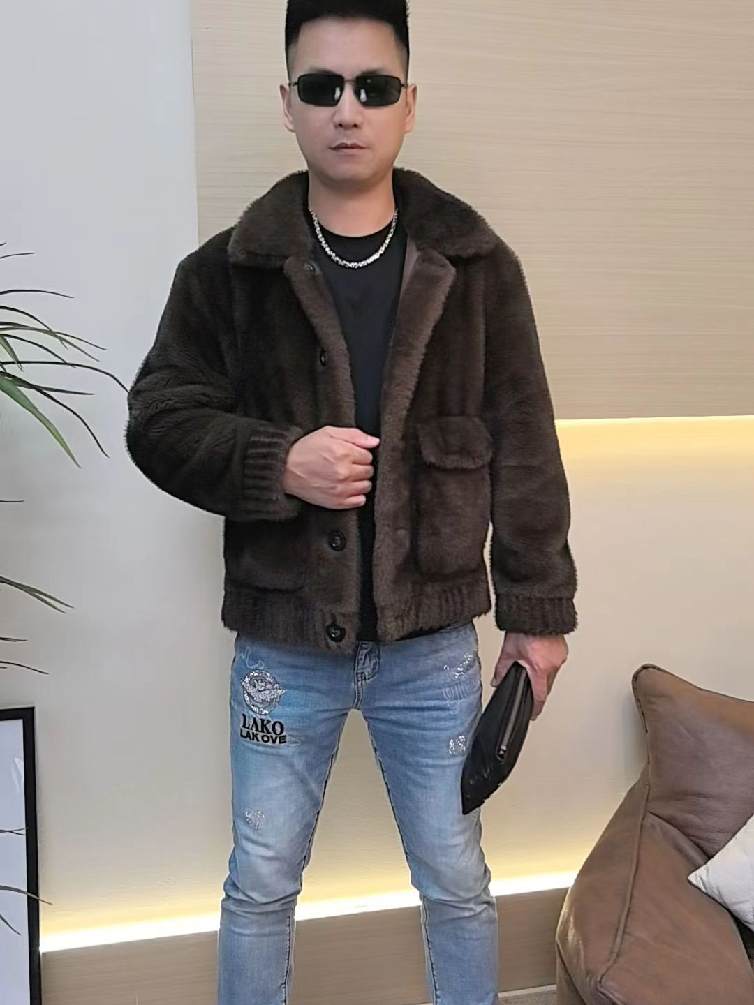 【双面穿】款新夹克双面轻奢秋冬外套百搭潮流修身保暖男款外套耐穿