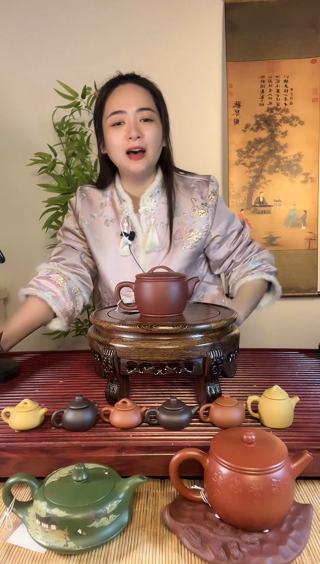 【闪购商品】紫砂茶壶枣红泥光器汉瓦