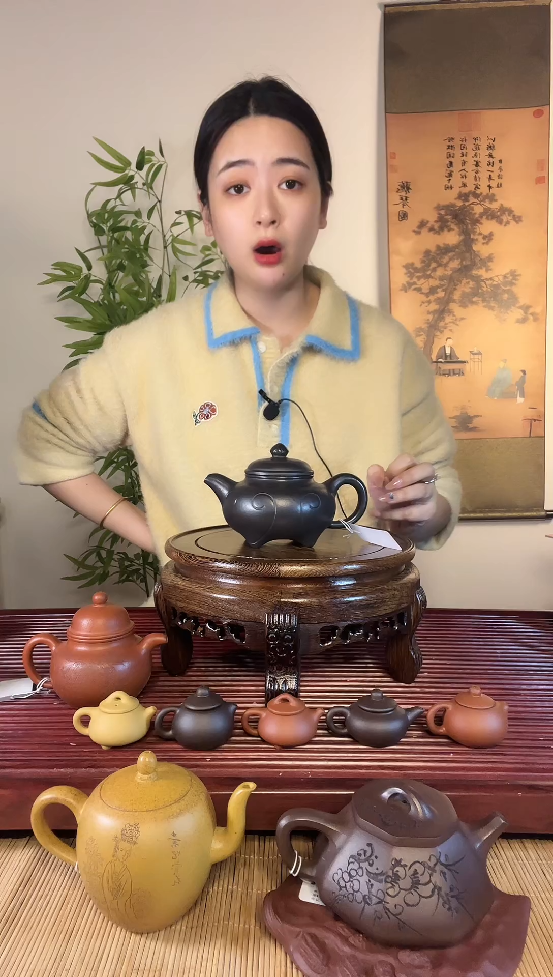 【闪购商品】紫砂茶壶石黄事事如意