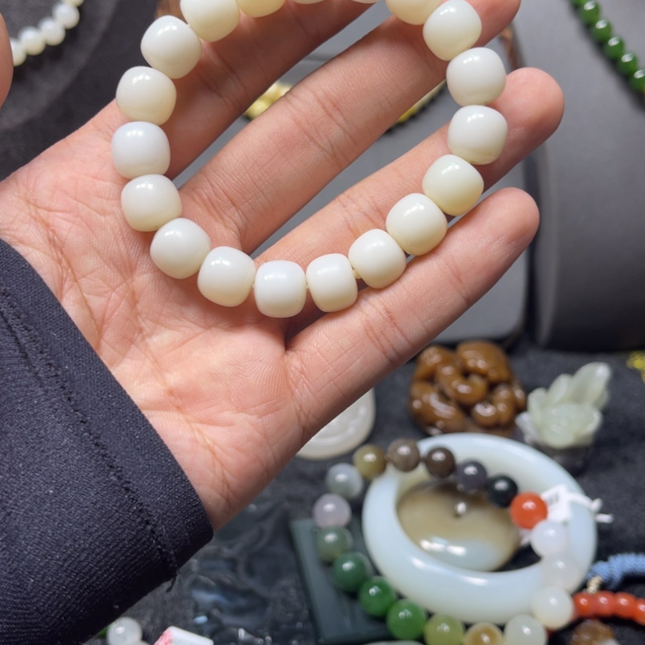 【闪购商品】定制和田玉手串未镶嵌