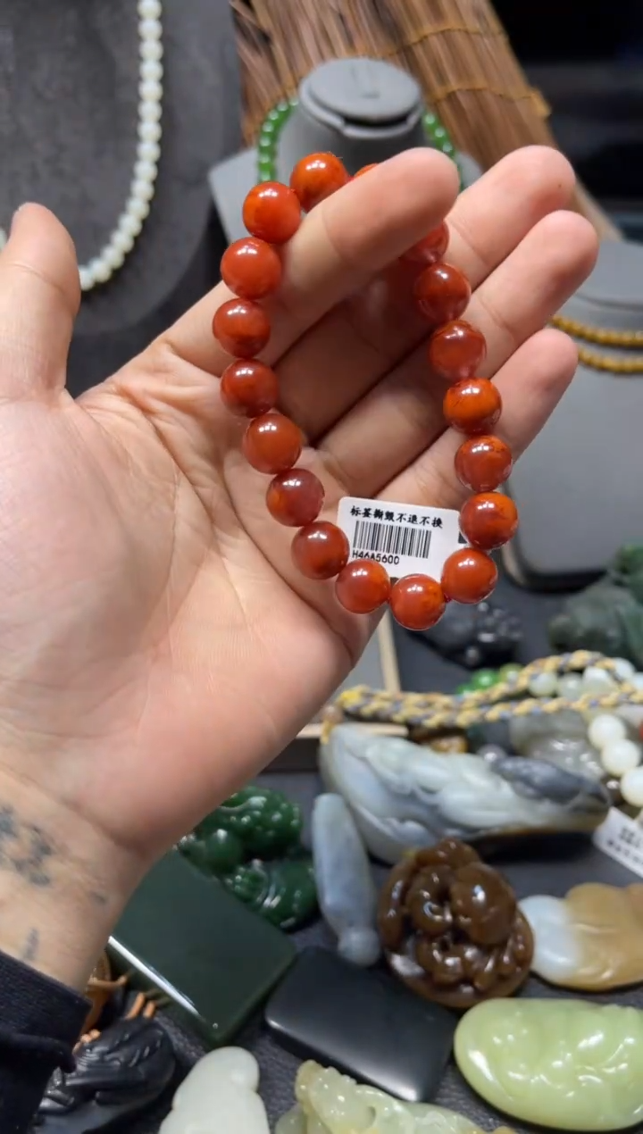 【闪购商品】定制玛瑙手串未镶嵌手串