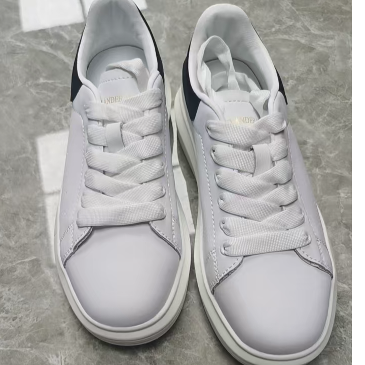 PASHAIBOY男女同款秋冬季季百搭潮流运动休闲鞋皮面小白鞋平底