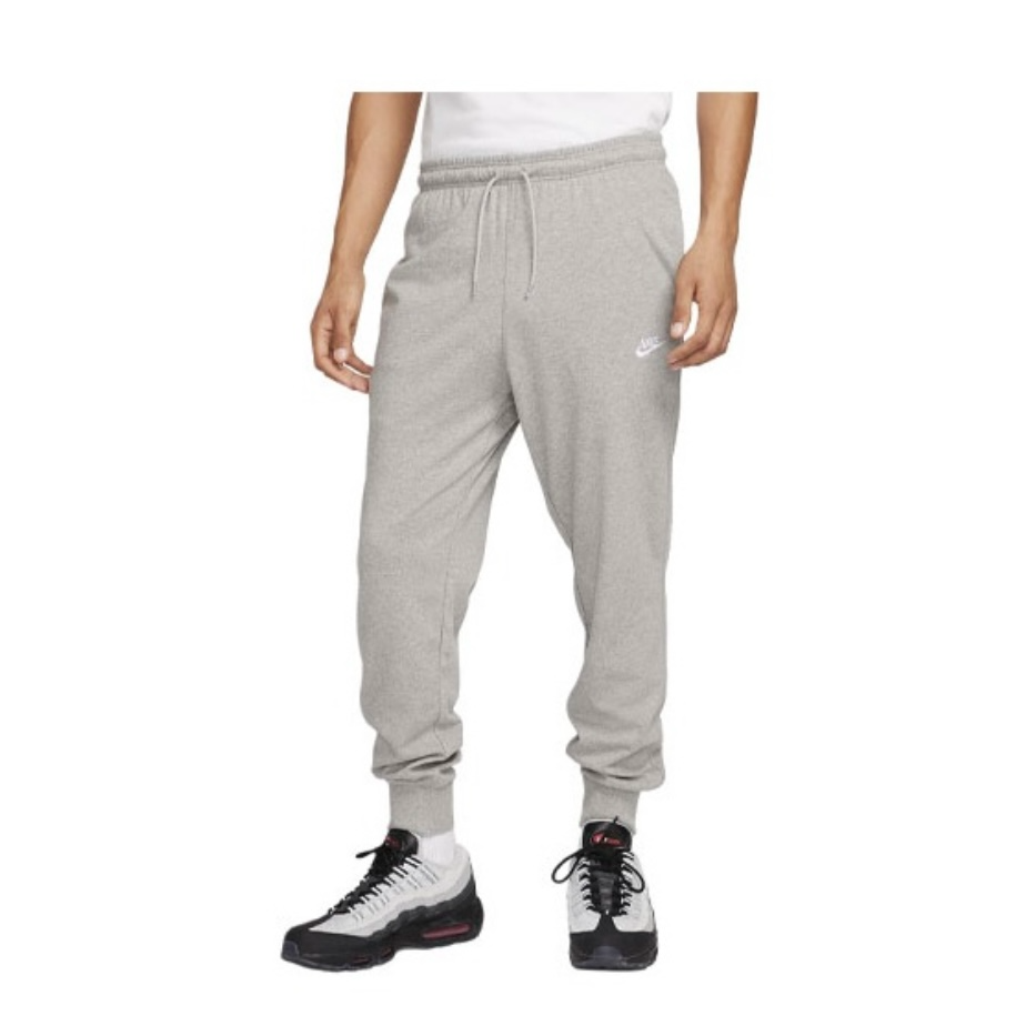 NIKE/耐克男子长裤纯色Logo标识抽绳系带运动裤男灰FQ4331063